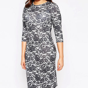 Asos Plus Size Floral Print Dress
